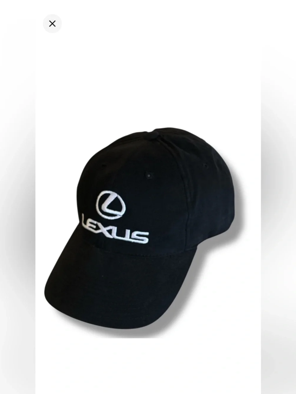 PING/ LEXUS Black Ball Cap with White Lexus Embroidery
